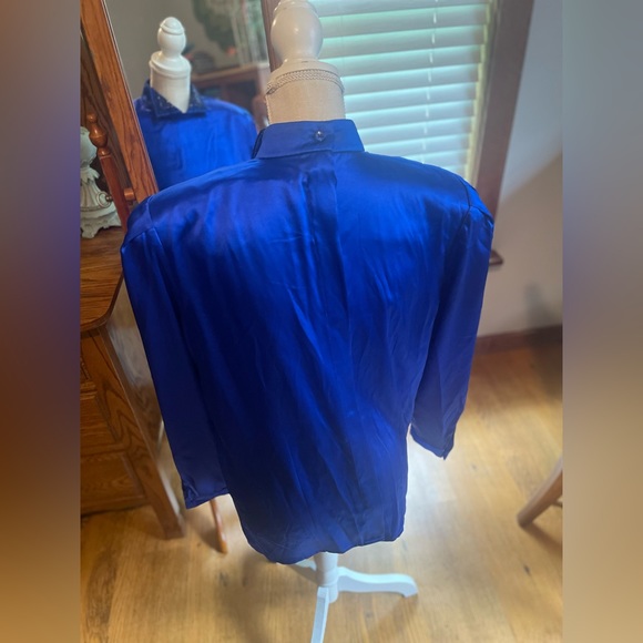 Vintage Silk Blouse - Picture 2 of 7